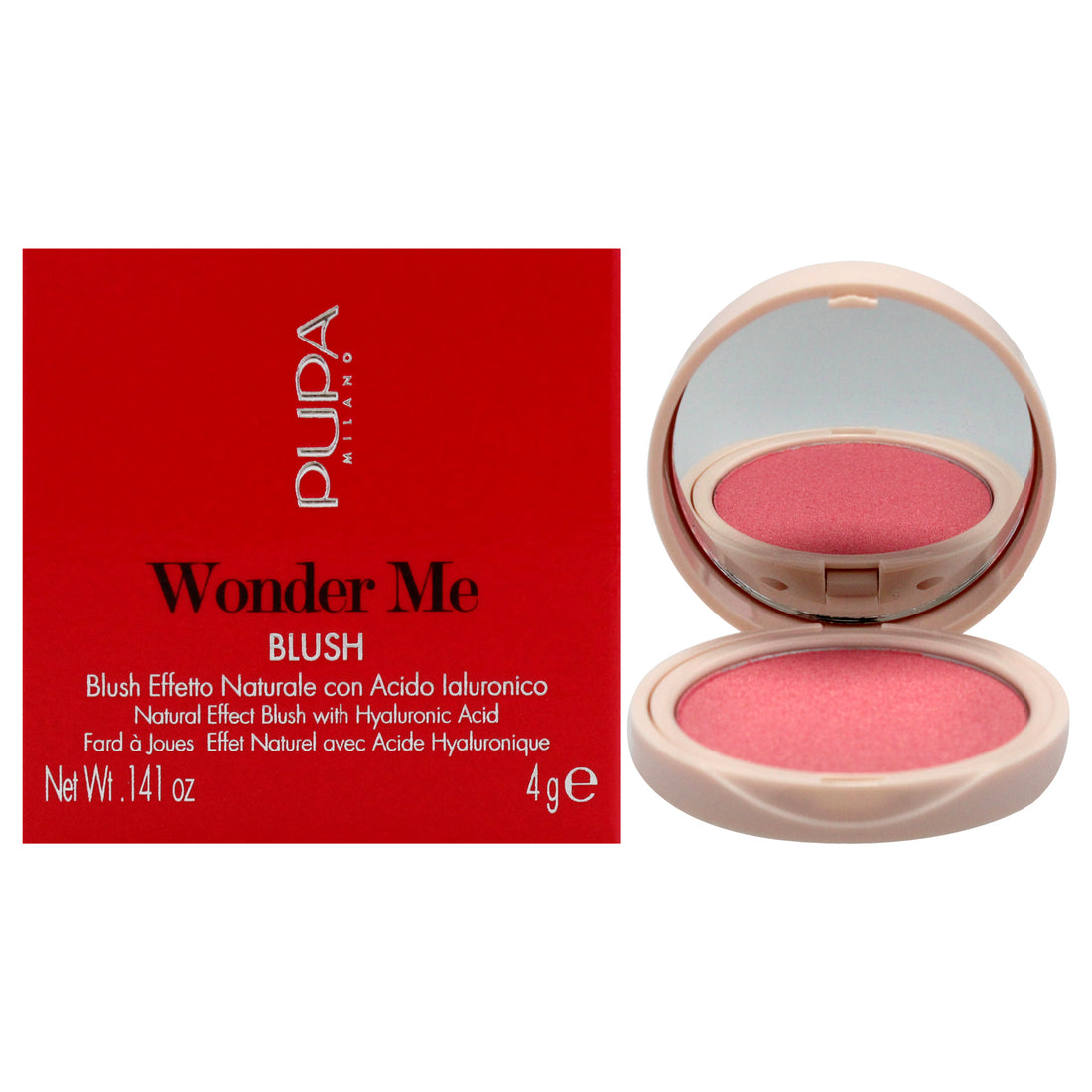 Wonder Me Blush - 001 by Pupa Milano for Women - 0.141 oz Blush