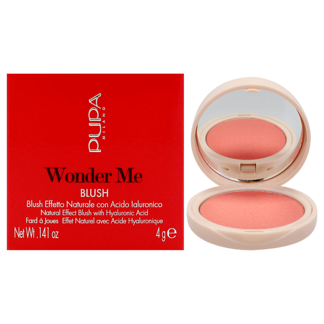 Wonder Me Blush - 009 Last Crush-Radiant by Pupa Milano for Women - 0.141 oz Blush