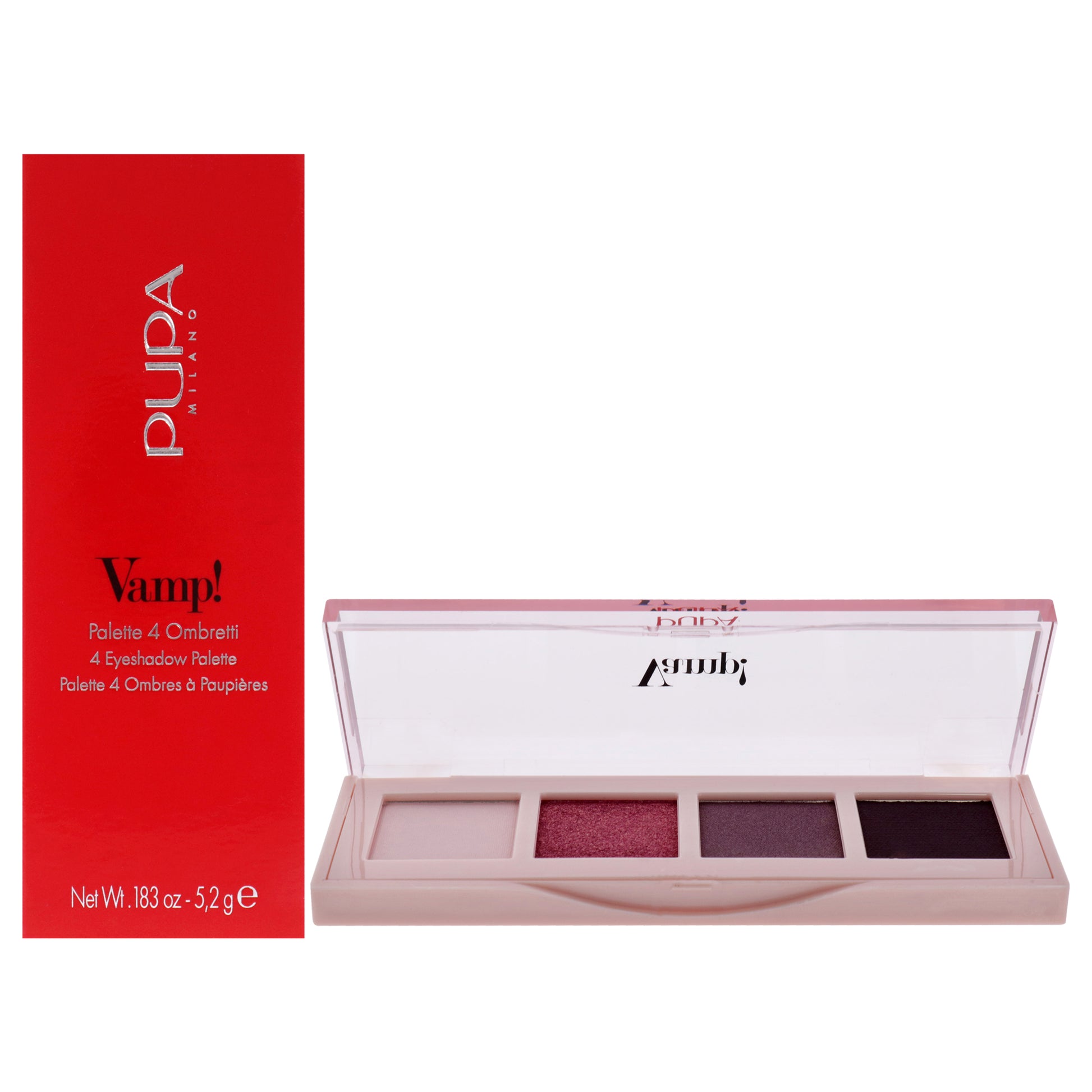 Pupa Milano Vamp! 4 Eyeshadow Palette