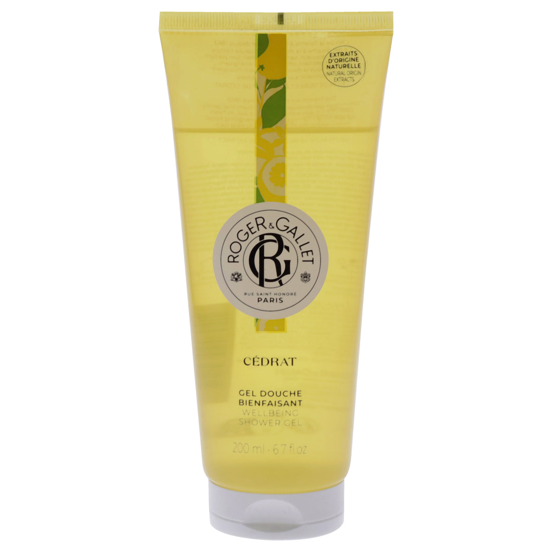 Wellbeing Shower Gel - Citron by Roger & Gallet for Unisex - 6.7 oz Shower Gel