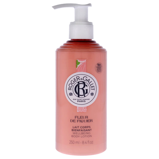 Wellbeing Body Lotion - Fig Blossom by Roger & Gallet for Unisex - 8.4 oz Body Lotion