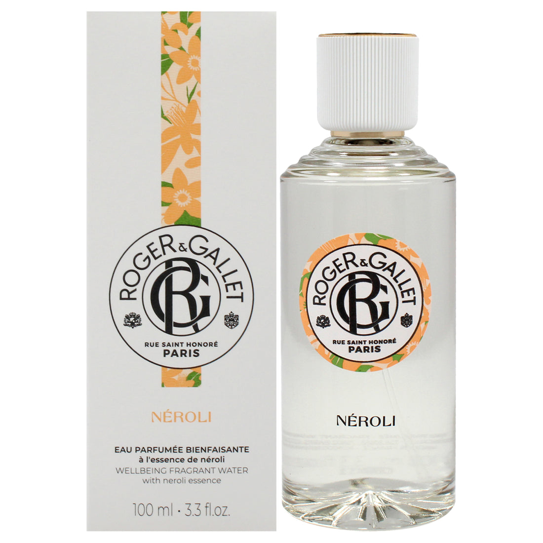 Wellbeing Fragrant Water Spray - Neroli by Roger & Gallet for Unisex - 3.3 oz Spray