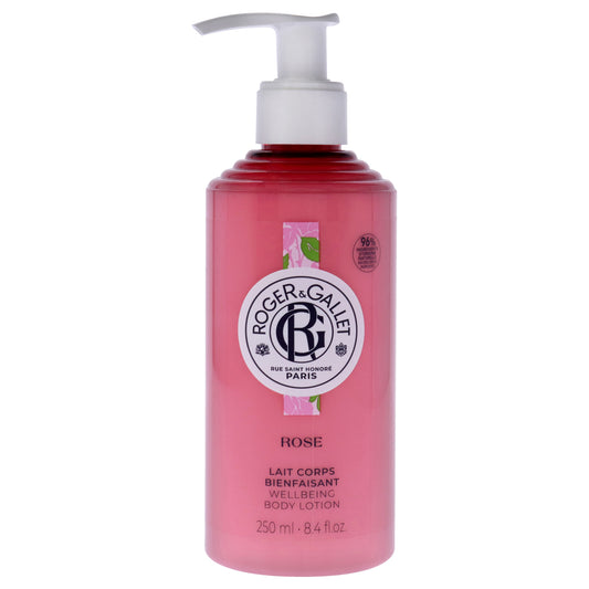 Wellbeing Body Lotion - Rose by Roger & Gallet for Unisex - 8.4 oz Body Lotion