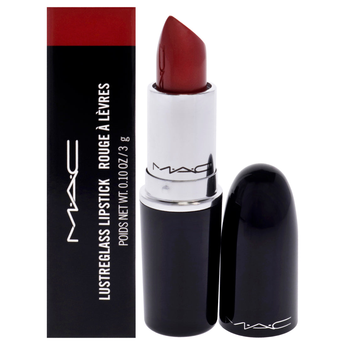 Lustreglass Lipstick - Lady Bug by MAC for Women - 0.1 oz Lipstick