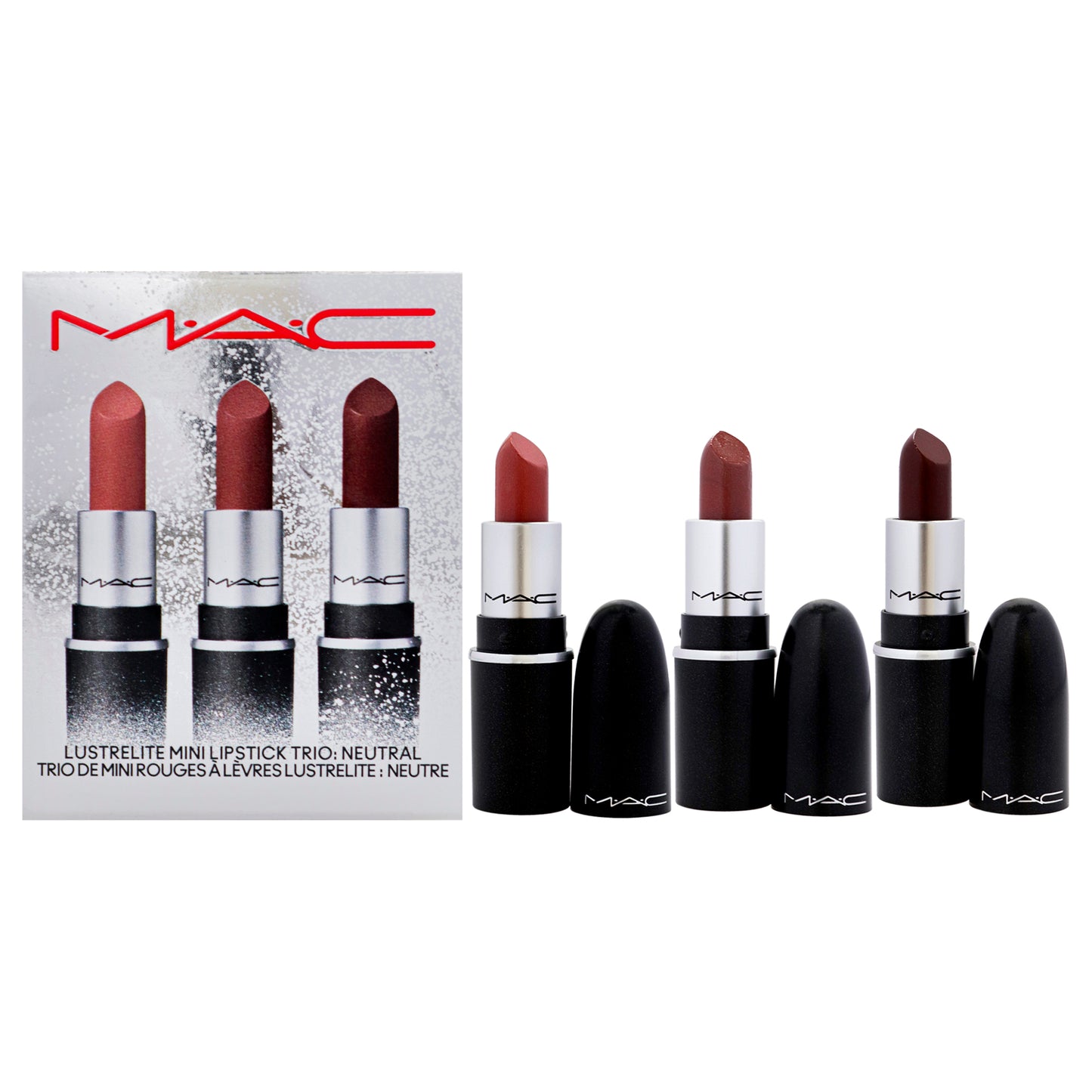 Lustrelite Mini Lipstick Trio - Neutral