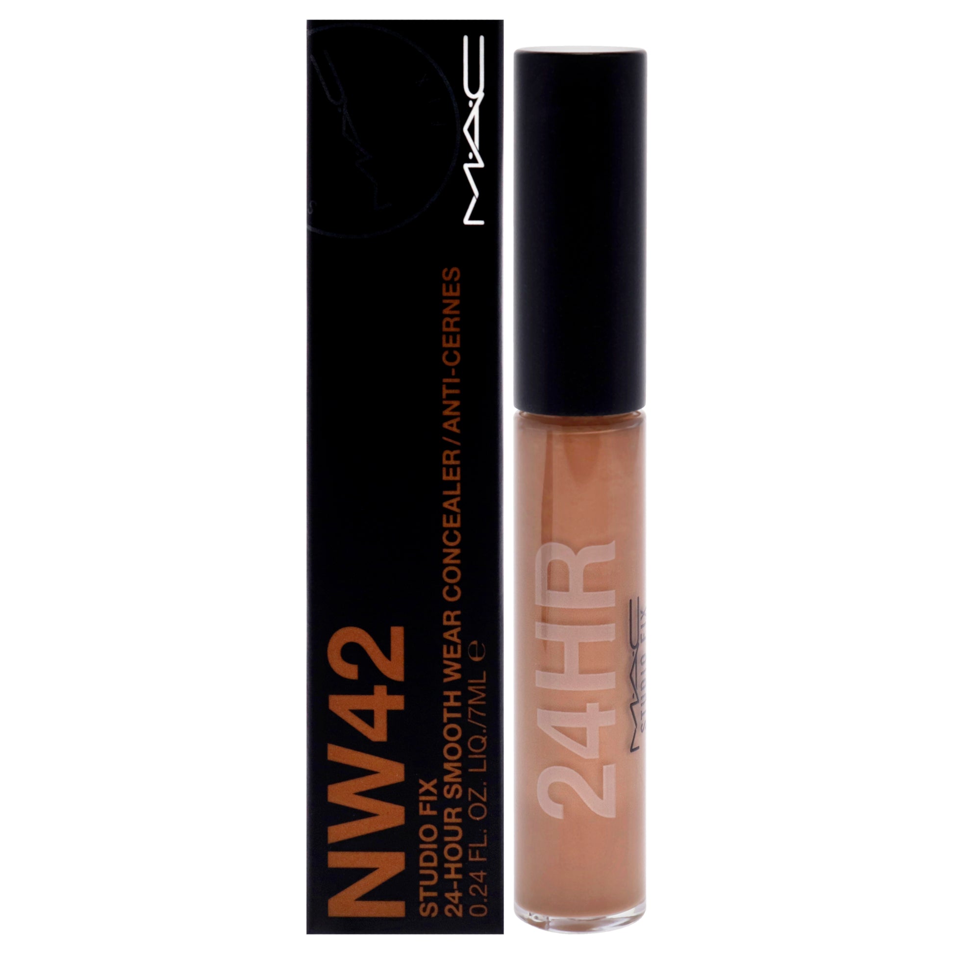 Studio Fix 24-Hour Smooth Wear Concealer - NW42 by MAC for Women - 0.24 oz Concealer