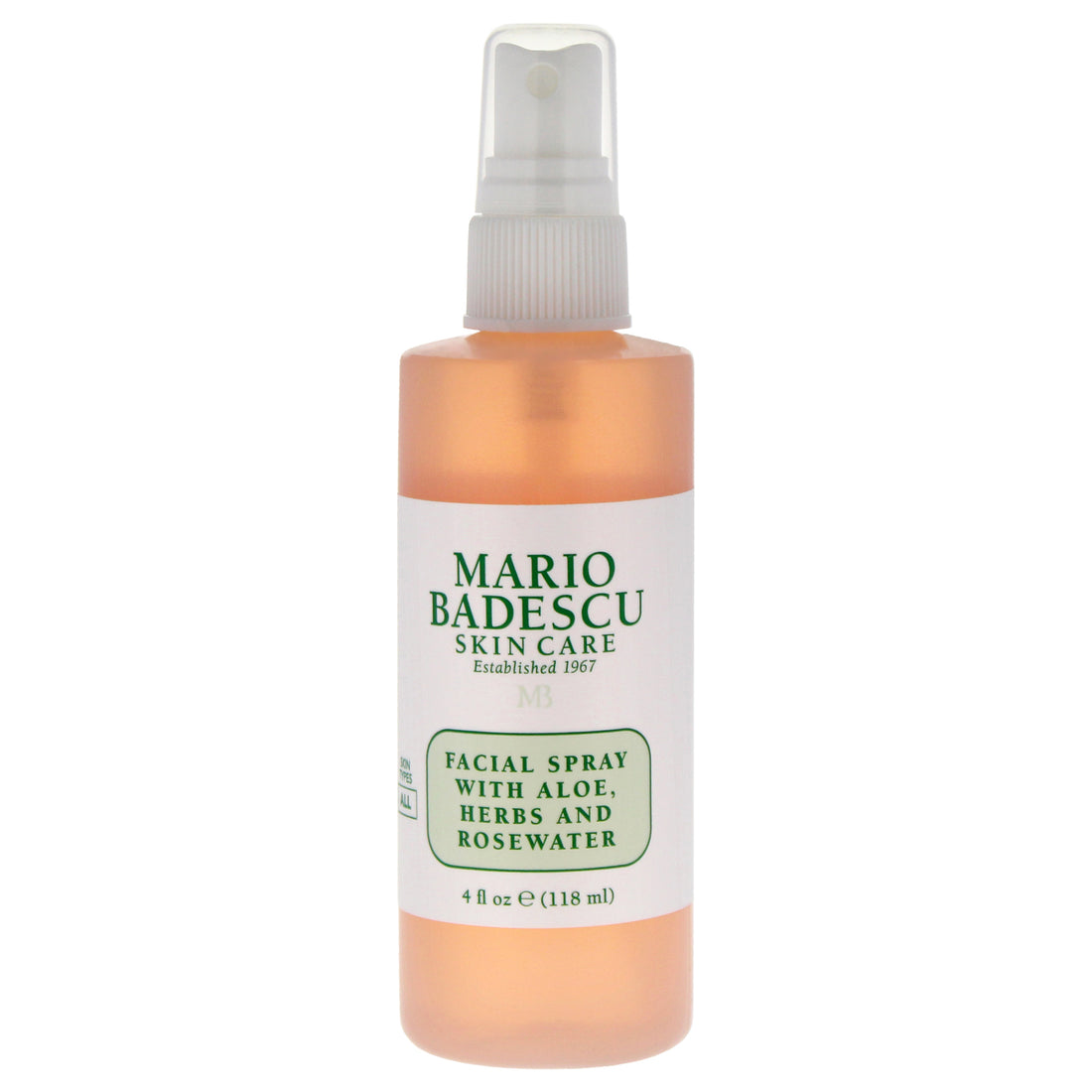 Facial Spray with Aloe Herbs And Rosewater