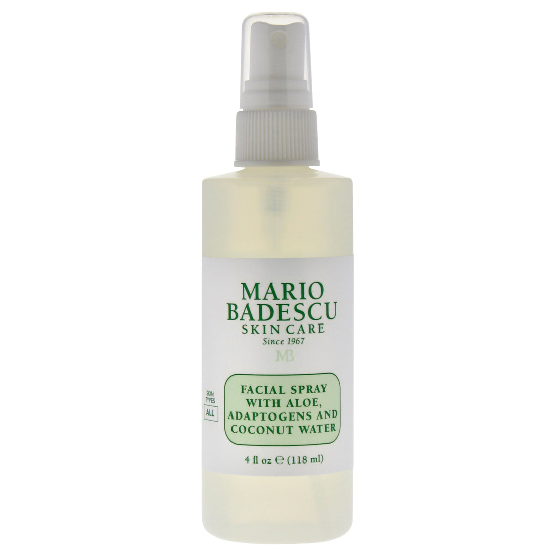 Mario Badescu Facial Spray with Aloe Adaptogens and Coconut Water