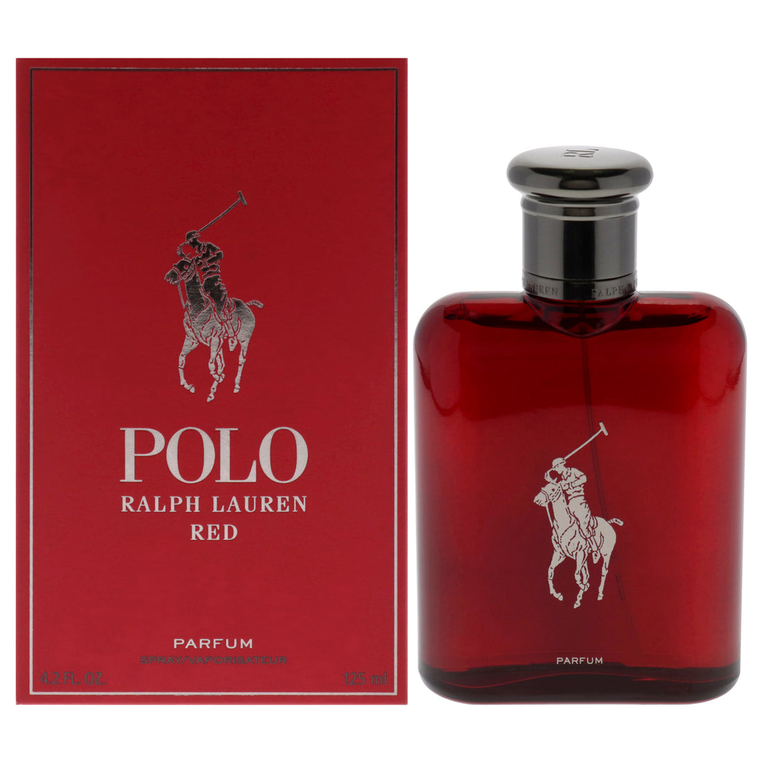 Polo Red by Ralph Lauren for Men - 4.2 oz Parfum Spray