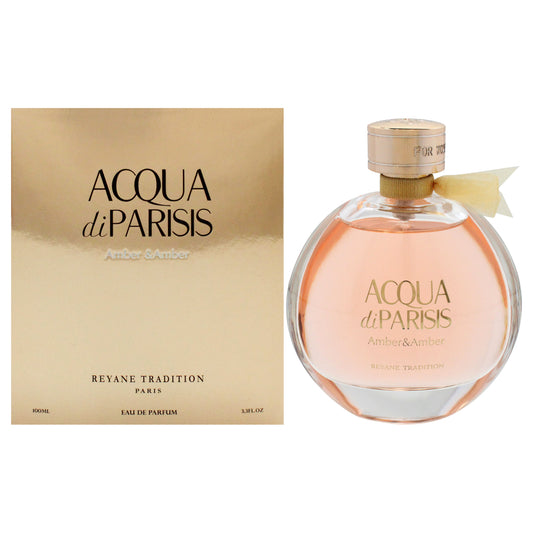 Acqua Di Parisis Amber and Amber by Reyane Tradition for Women - 3.3 oz EDP Spray