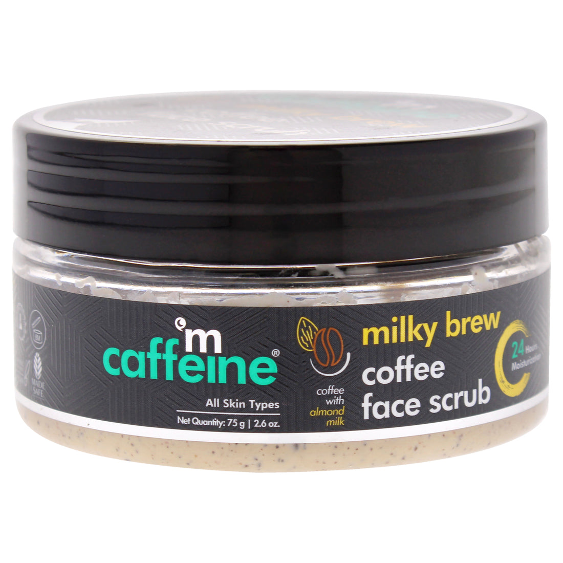 Milky Brew Coffee Face Scrub - Almond Milk - All Skin Types