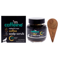Naked and Raw Coffee Scalp Scrub - Natural Aha - Scalp Exfoliation