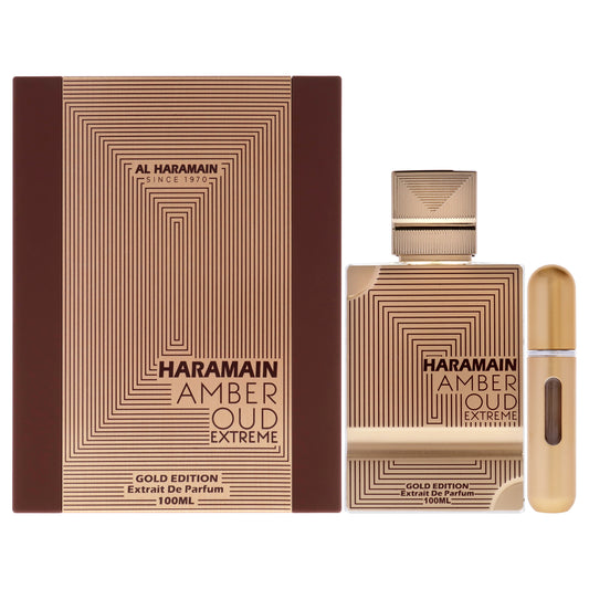 Amber Oud - Gold Edition Extreme by Al Haramain for Women - 3.4 oz EDP Spray