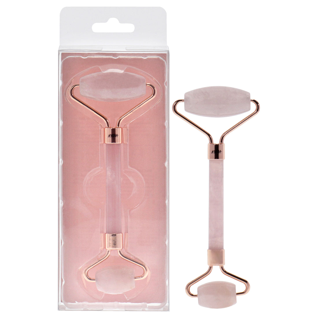 Face Massage Rollers - Rose Quartz