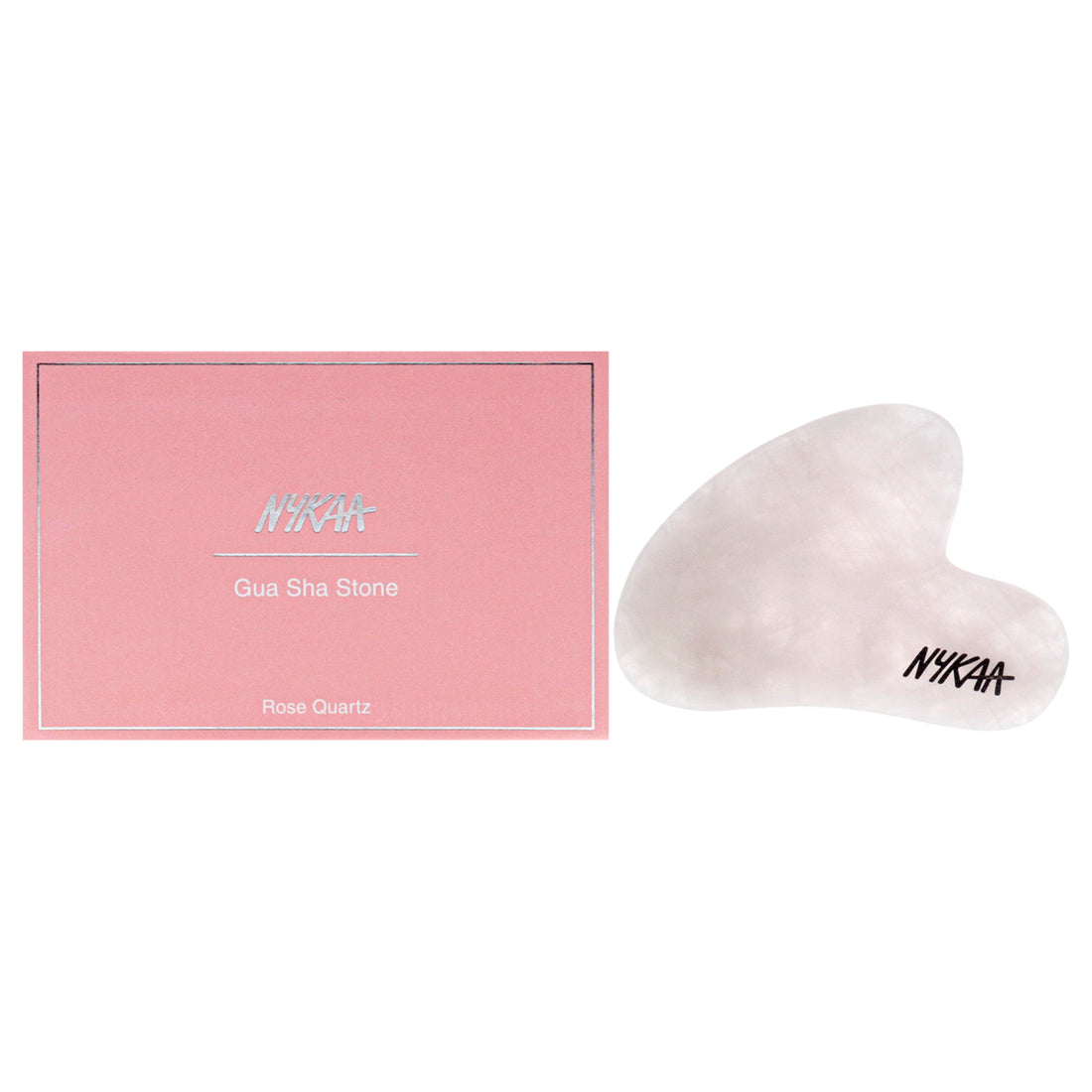 Gua Sha Stone - Rose Quartz by Nykaa Naturals for Women - 1 Pc Stone