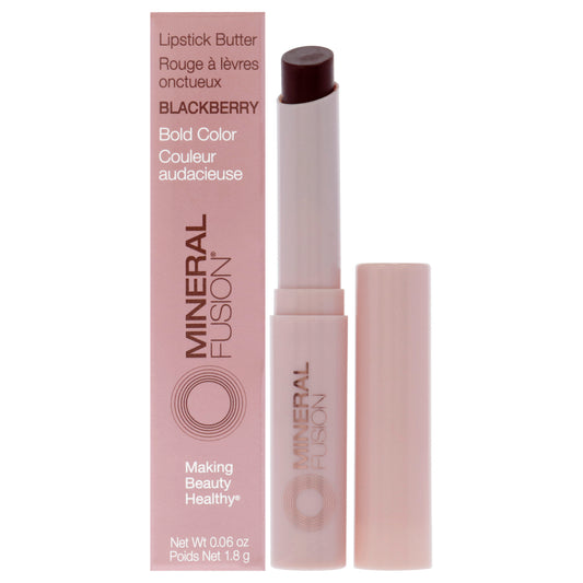 Lipstick Butter - Blackberry by Mineral Fusion for Women - 0.06 oz Lipstick