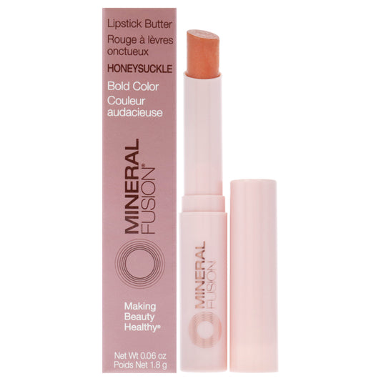 Lipstick Butter - Honeysuckle by Mineral Fusion for Women - 0.06 oz Lipstick