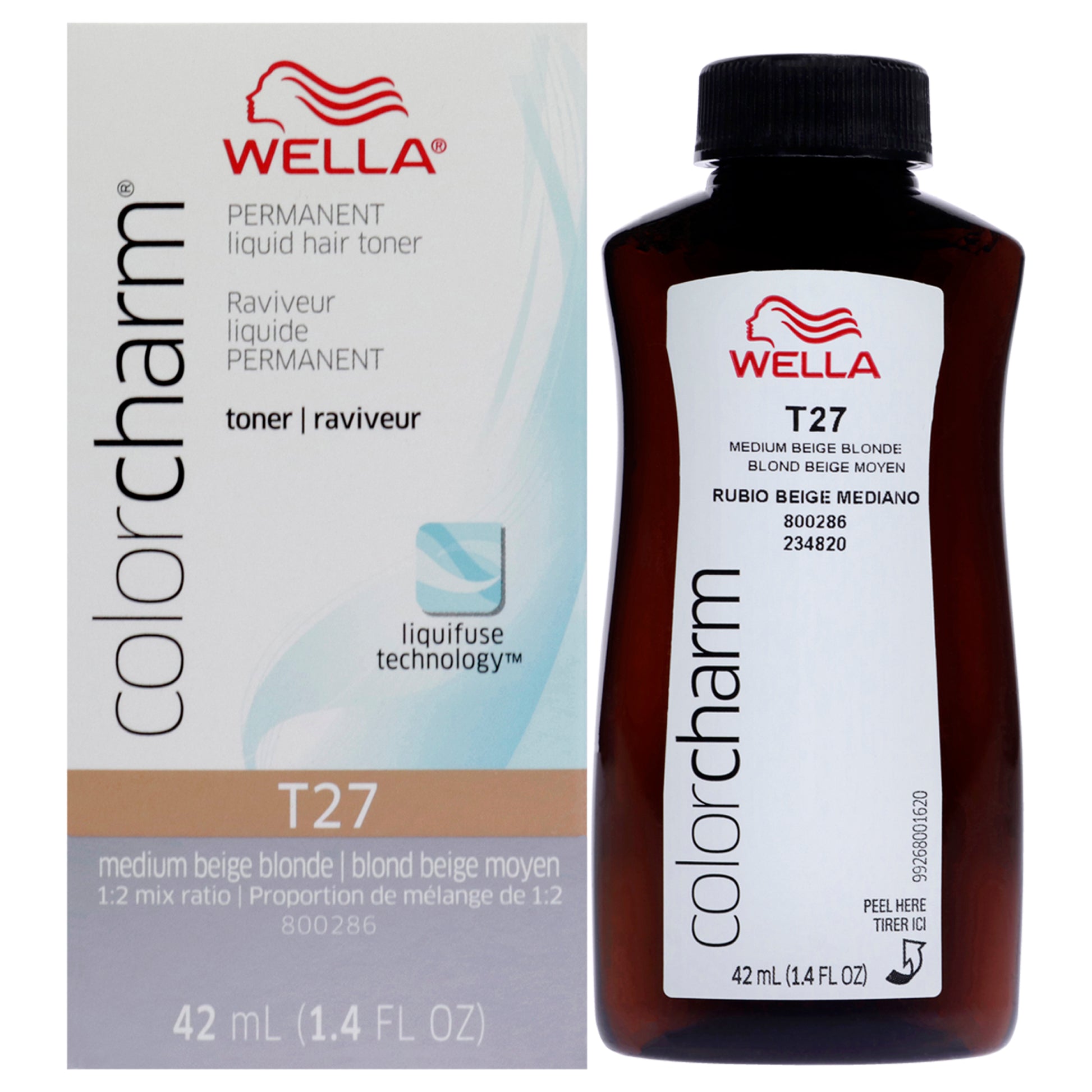 Wella Color Charm Permanent Liquid Toner