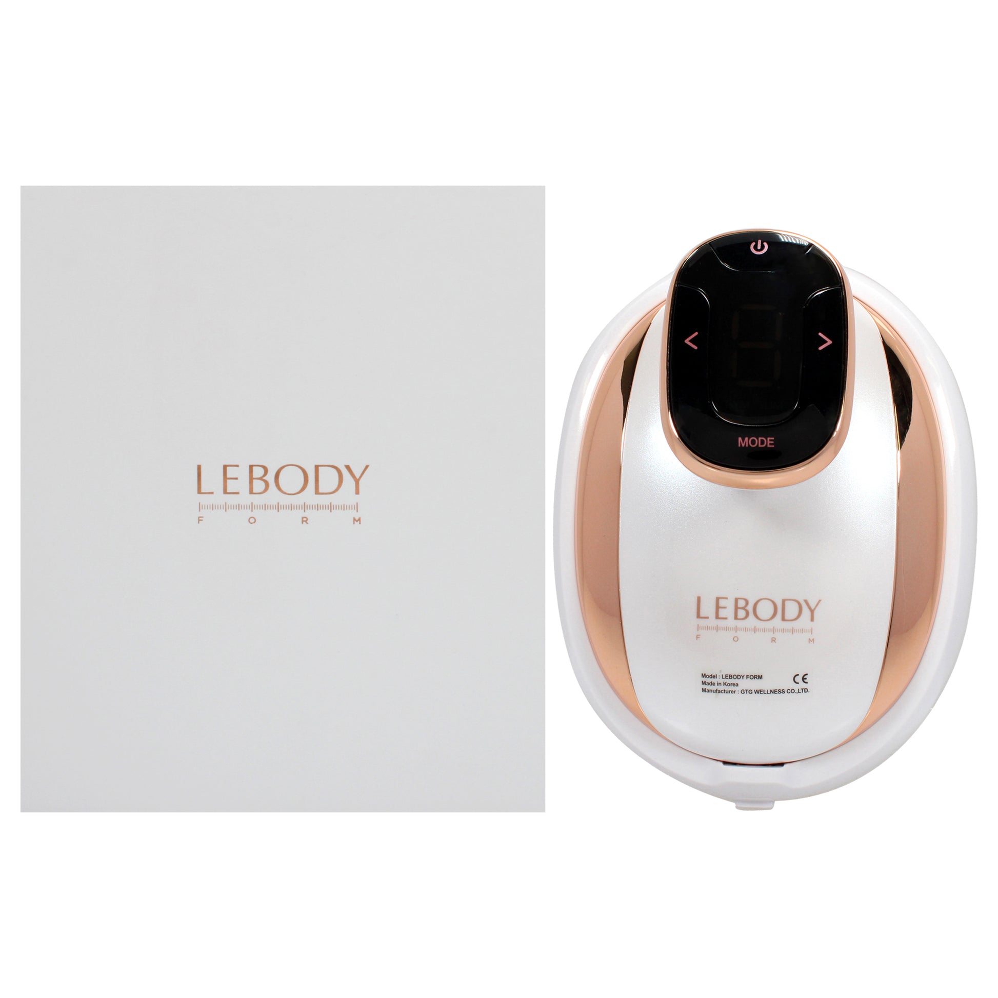 Lebody Form - Rosegold-White