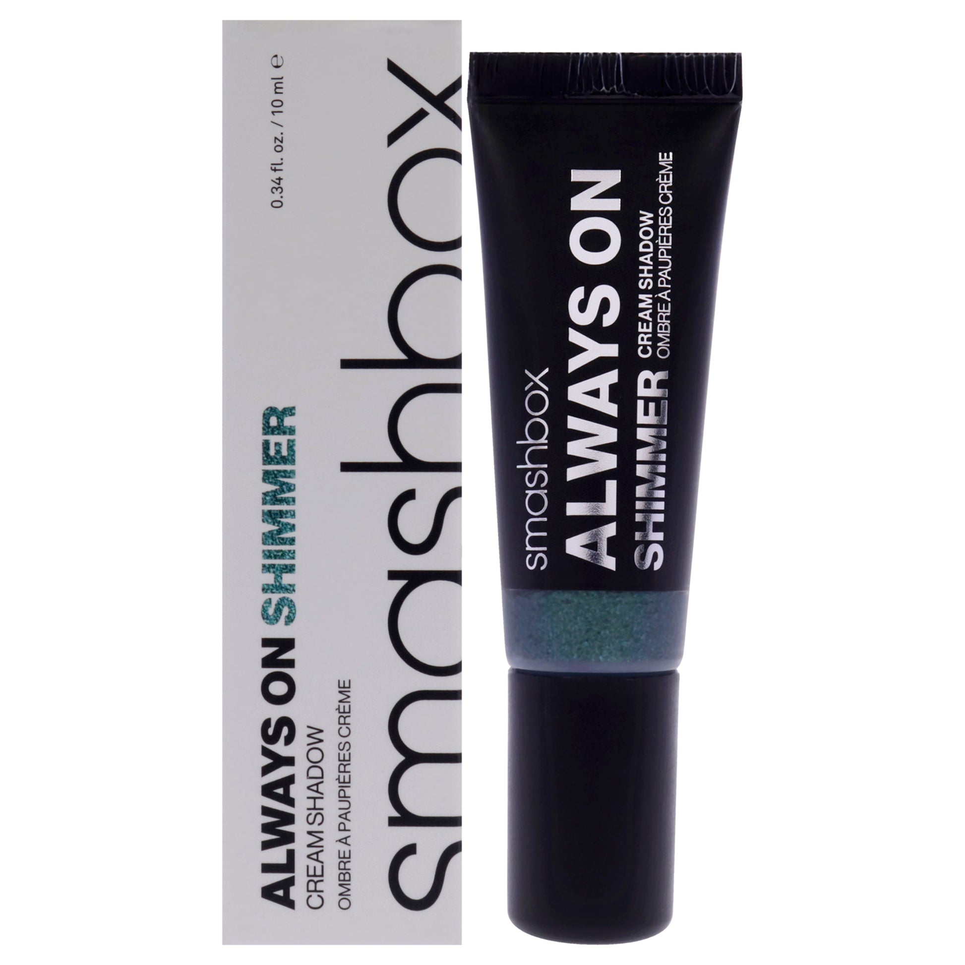 Always On Shimmer Cream Eye Shadow - Emerald by SmashBox for Women - 0.34 oz Eye Shadow