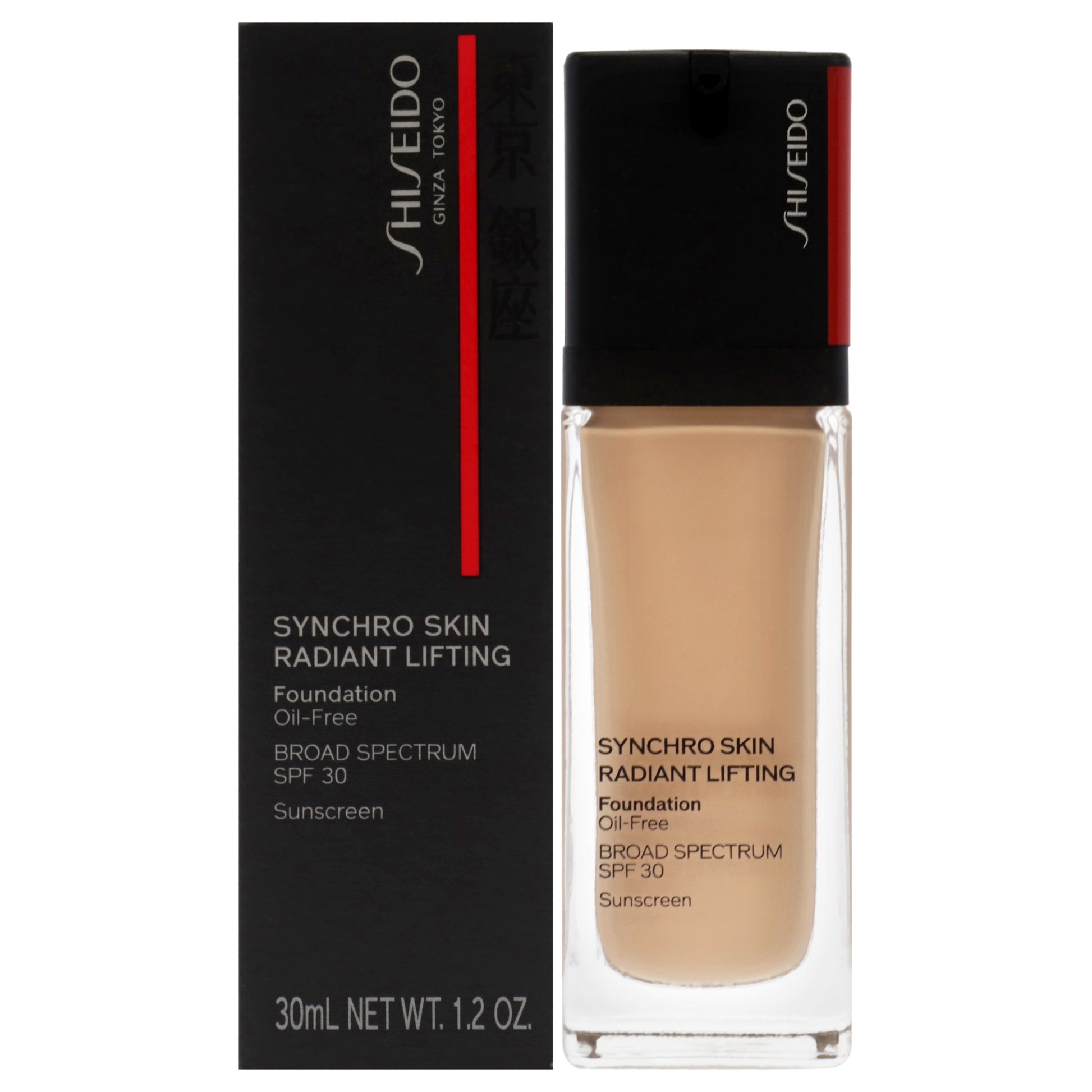 Shiseido Synchro Skin Radiant Lifting Foundation SPF 30