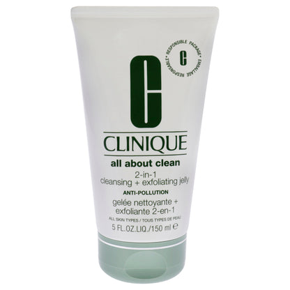 All About Clean 2-In-1 Cleansing Plus Exfoliating Jelly