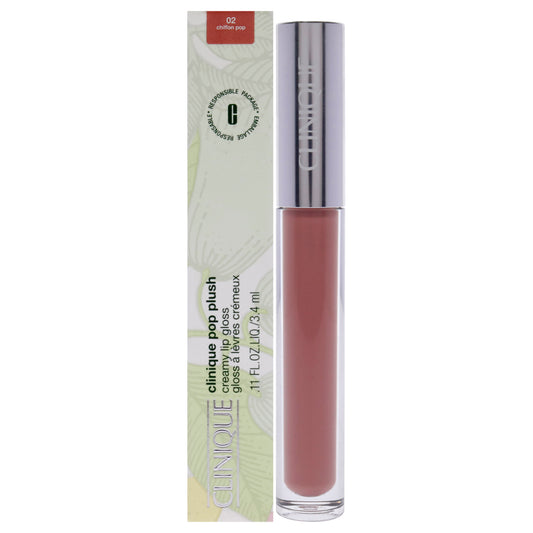 Pop Plush Creamy Lip Gloss - Chiffon Pop by Clinique for Women - 0.11 oz Lip Gloss