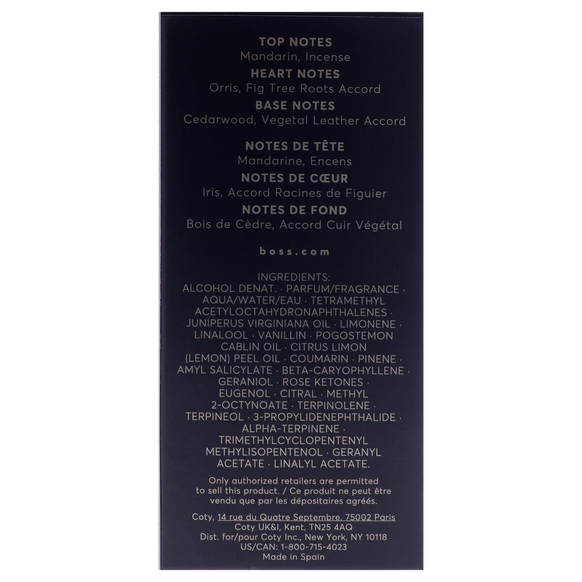 Boss No. 6 Parfum Spray