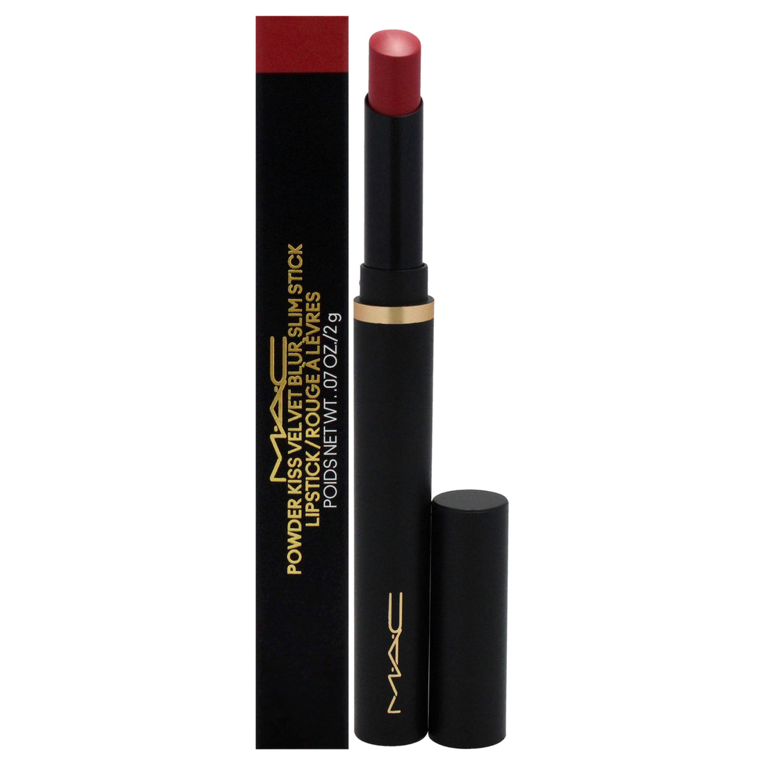 Powder Kiss Velvet Blur Slim Stick - Stay Curious by MAC for Women - 0.7 oz Lipstick