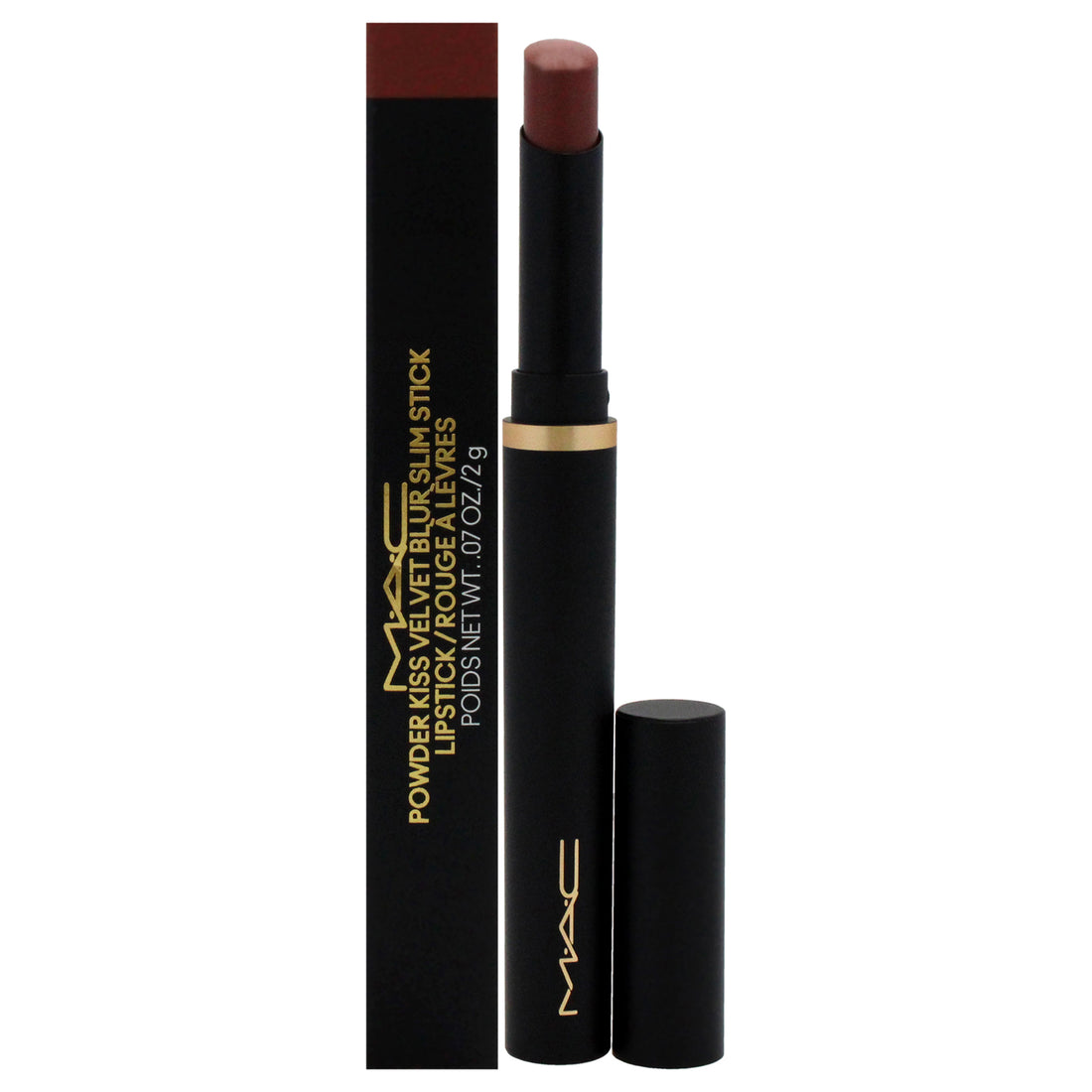 Powder Kiss Velvet Blur Slim Stick - Spice World by MAC for Women - 0.7 oz Lipstick