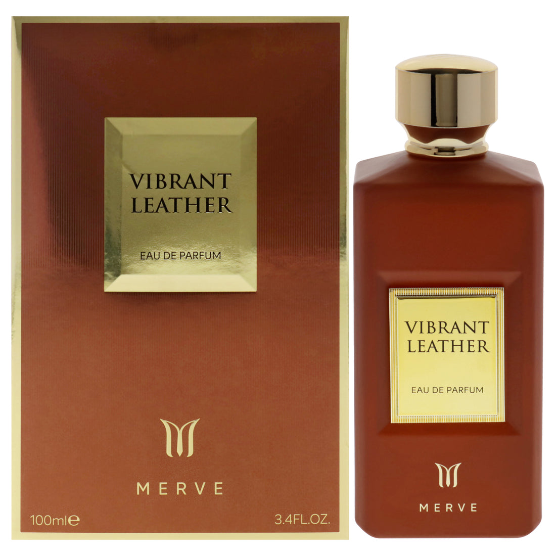 Vibrant Leather by Merve for Men - 3.4 oz EDP Spray