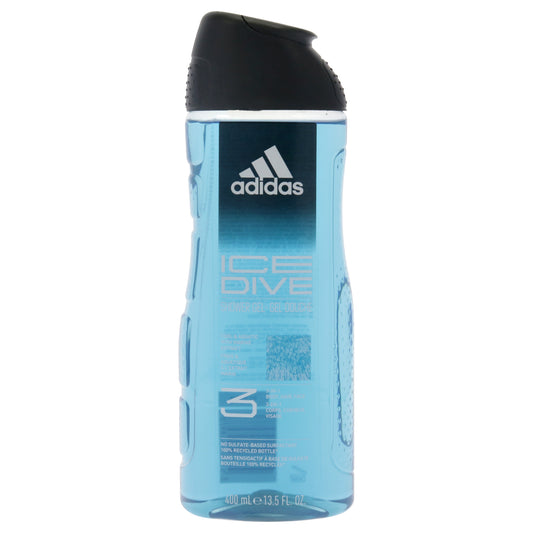 Shower Gel - Ice Dive by Adidas for Men - 13.5 oz Shower Gel