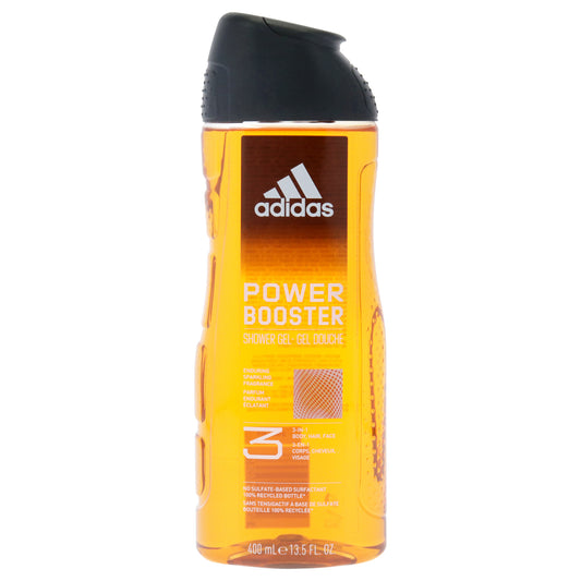 Shower Gel - Power Booster by Adidas for Men - 13.5 oz Shower Gel