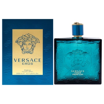 Versace Eros by Versace for Men - 6.7 oz Parfum Spray