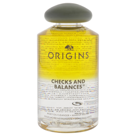 Checks and Balances Milky Oil Cleanser by Origins for Women - 5 oz Cleanser