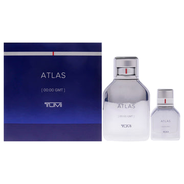 Atlas by Tumi for Men - 2 Pc Gift Set 6.8oz EDP Spray, 1oz EDP Spray