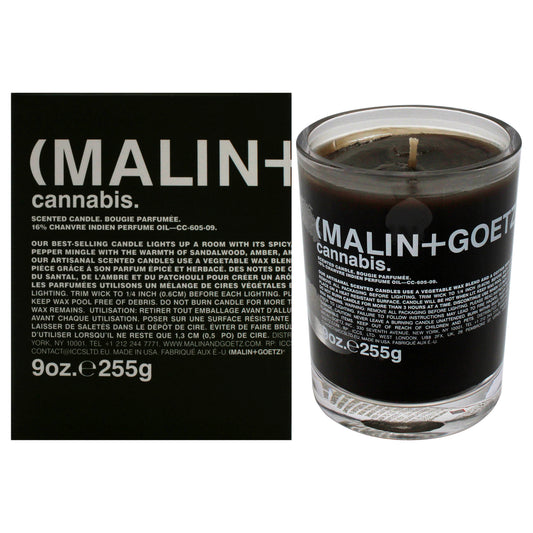 Scented Candle - Cannabis by Malin + Goetz for Unisex - 9 oz Candle