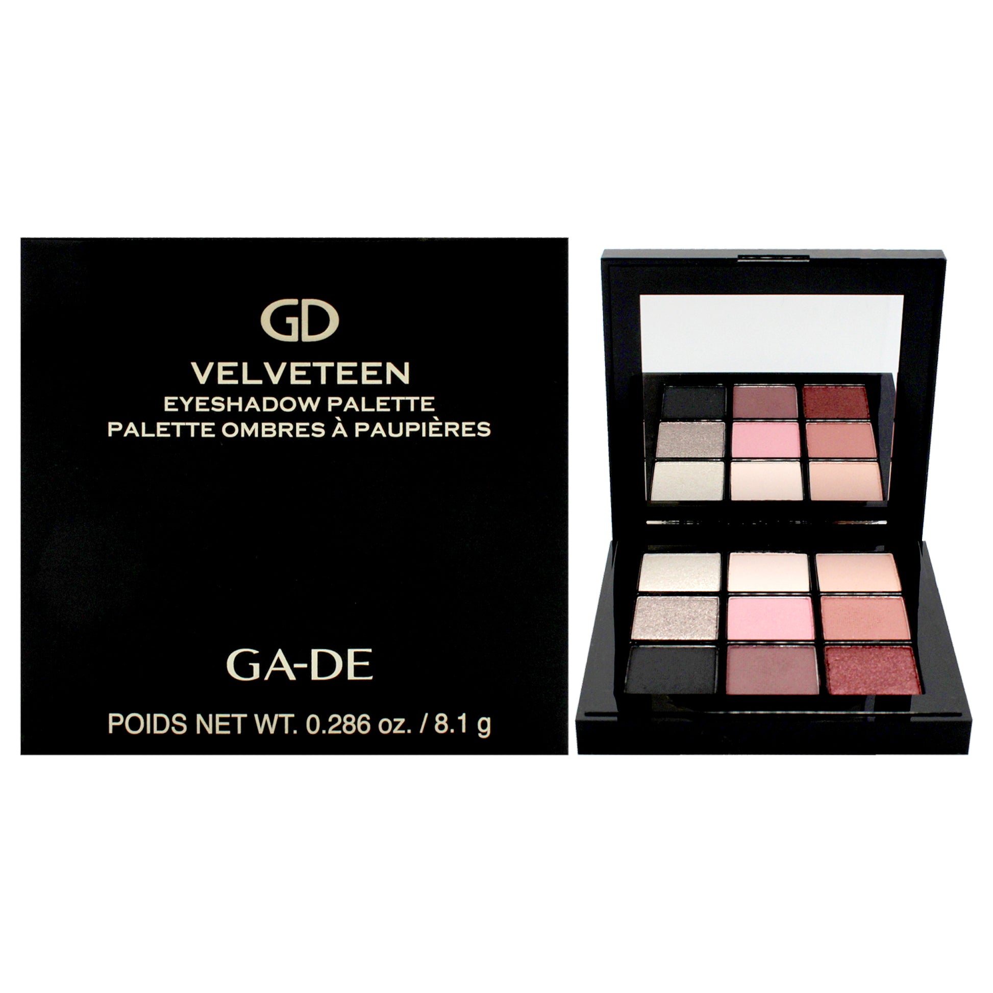 GA-DE Velveteen Eyeshadow Palette