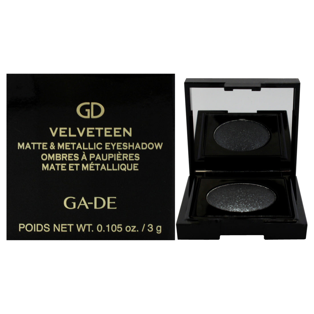 Velveteen Matte and Metallic Eyeshadow - 230 by GA-DE for Women - 0.105 oz Eye Shadow