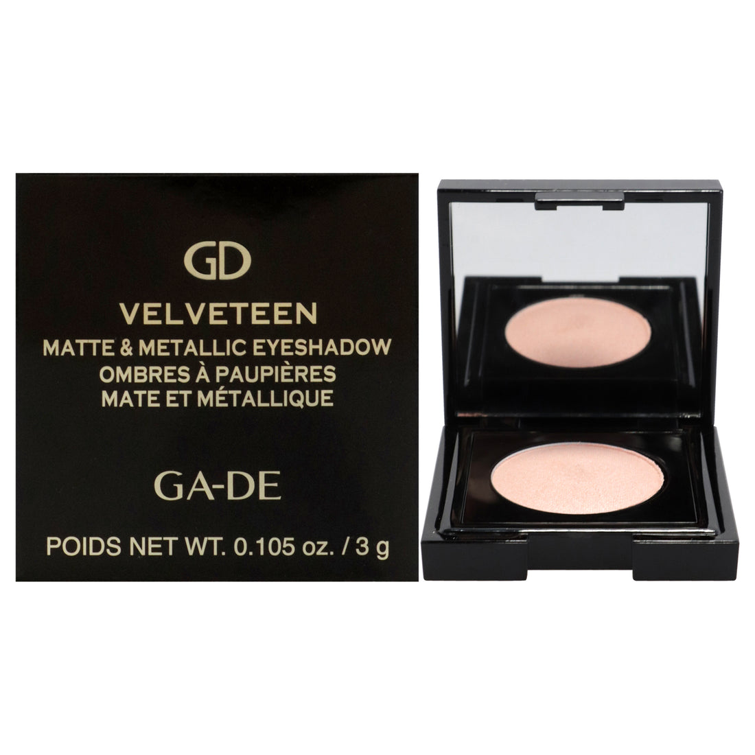 Velveteen Matte Eyeshadow Mono - 228 by GA-DE for Women - 0.105 oz Eye Shadow