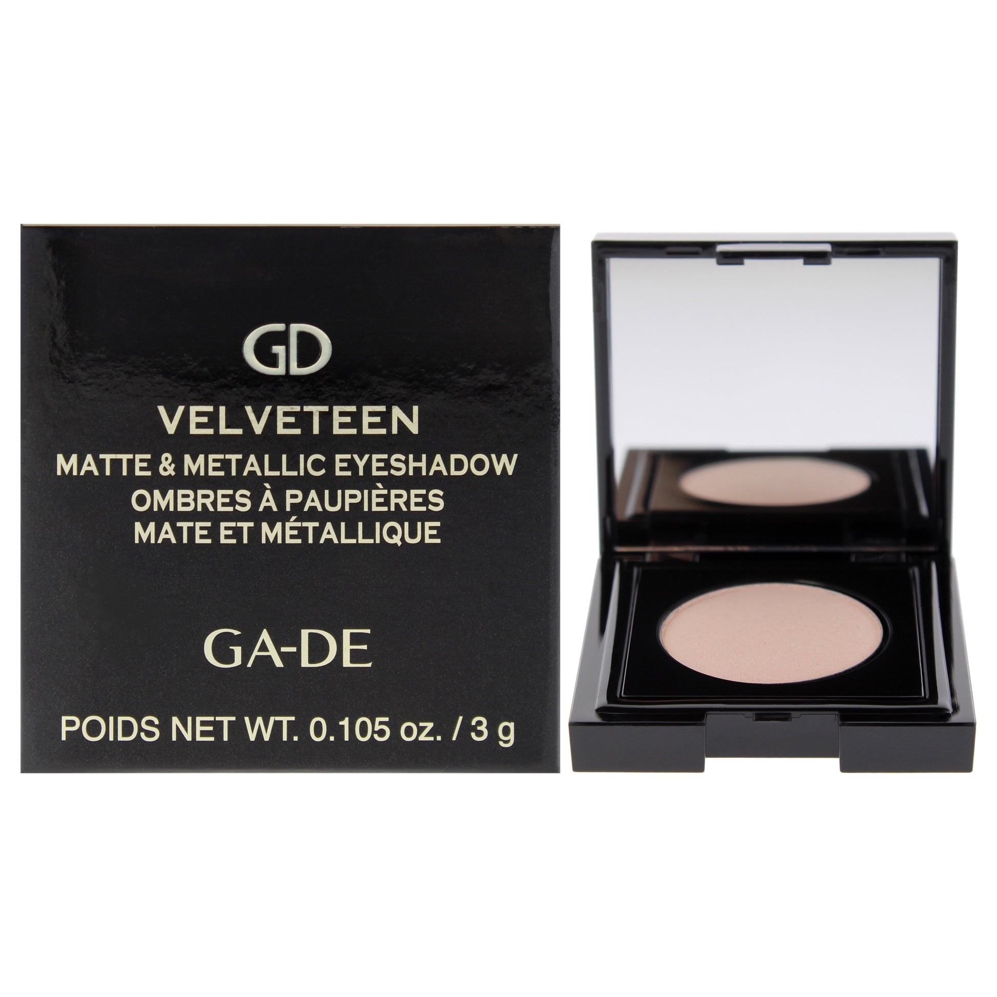 GA-DE Velveteen Matte and Metallic Eyeshadow