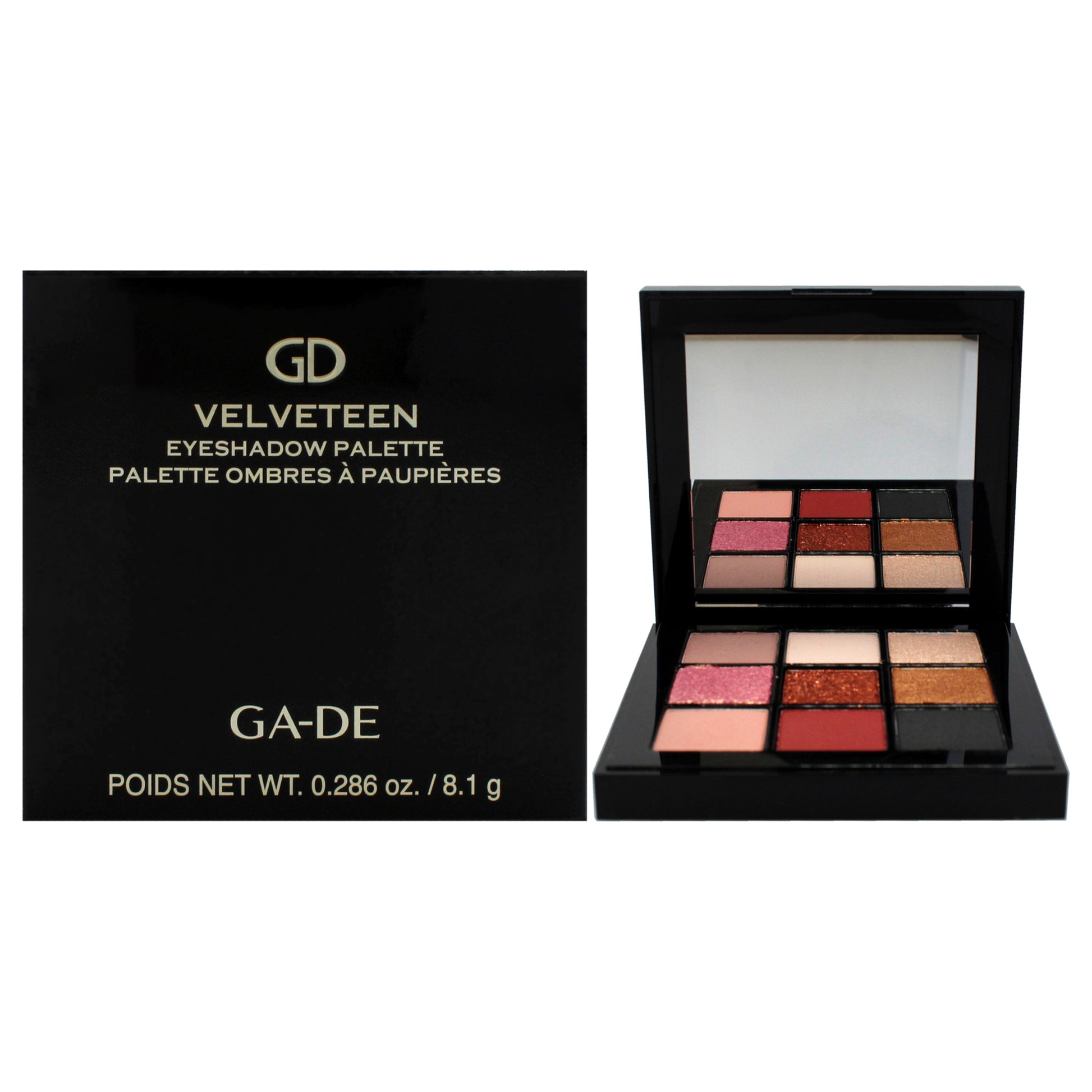 GA-DE Velveteen Eyeshadow Palette