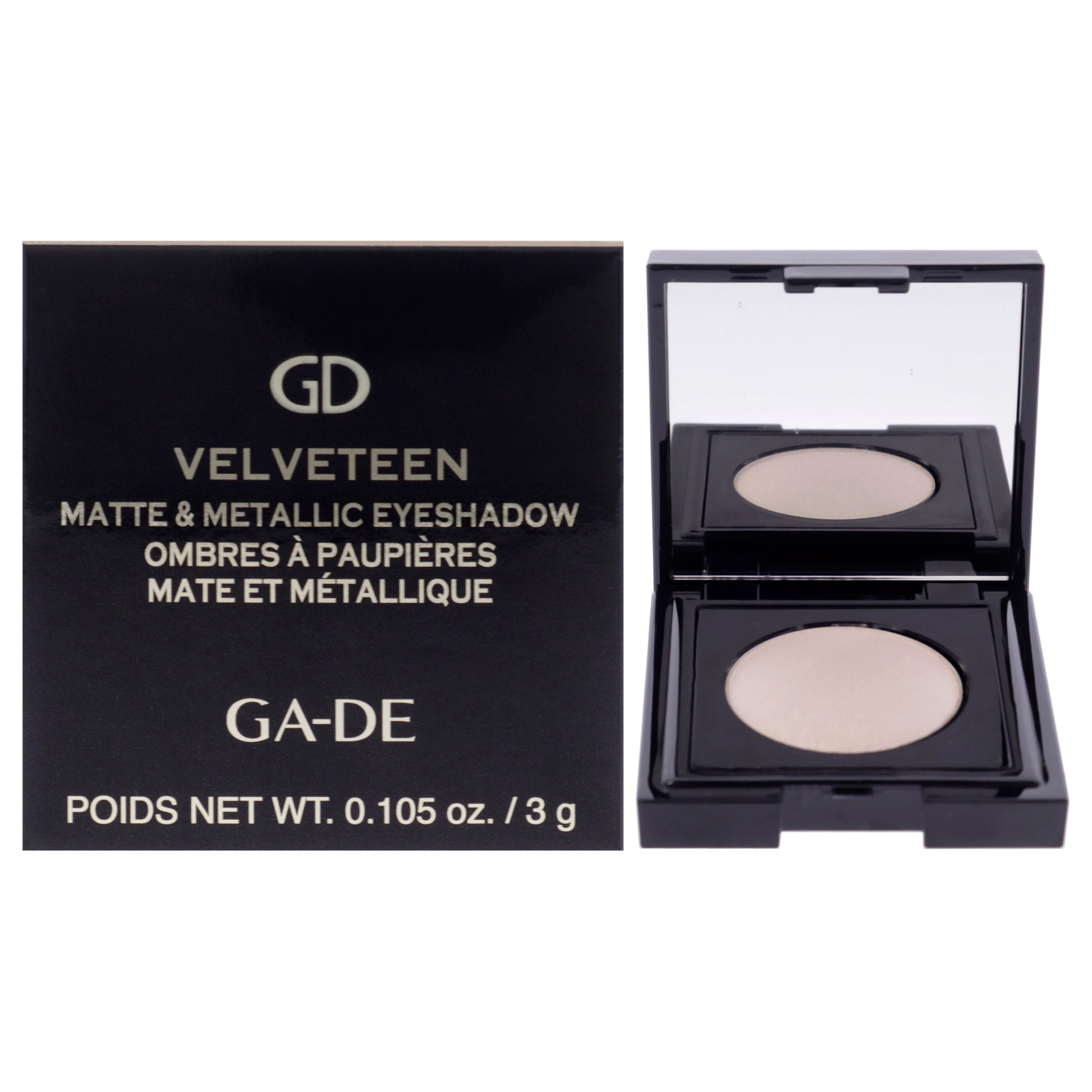 GA-DE Velveteen Matte and Metallic Eyeshadow