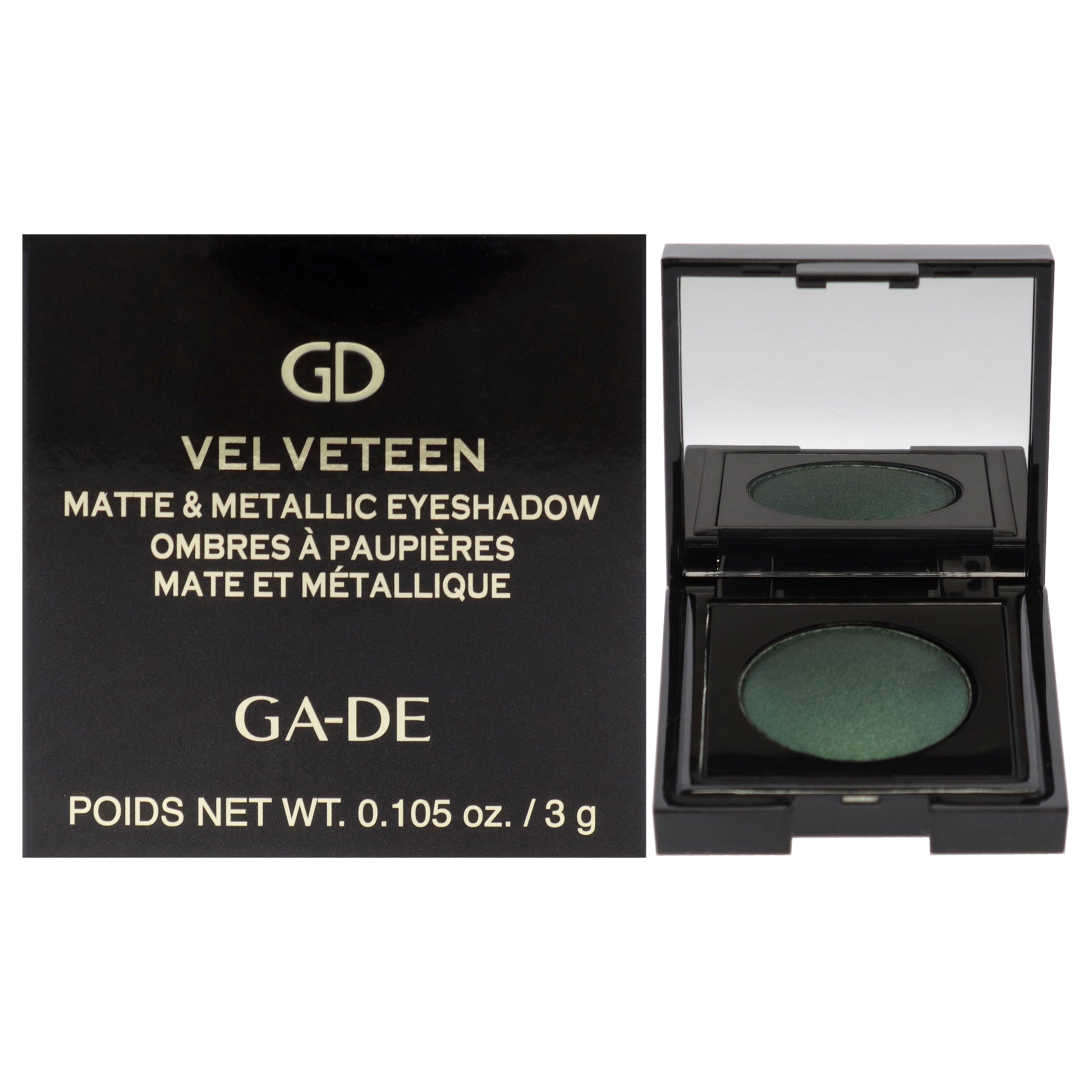GA-DE Velveteen Matte and Metallic Eyeshadow