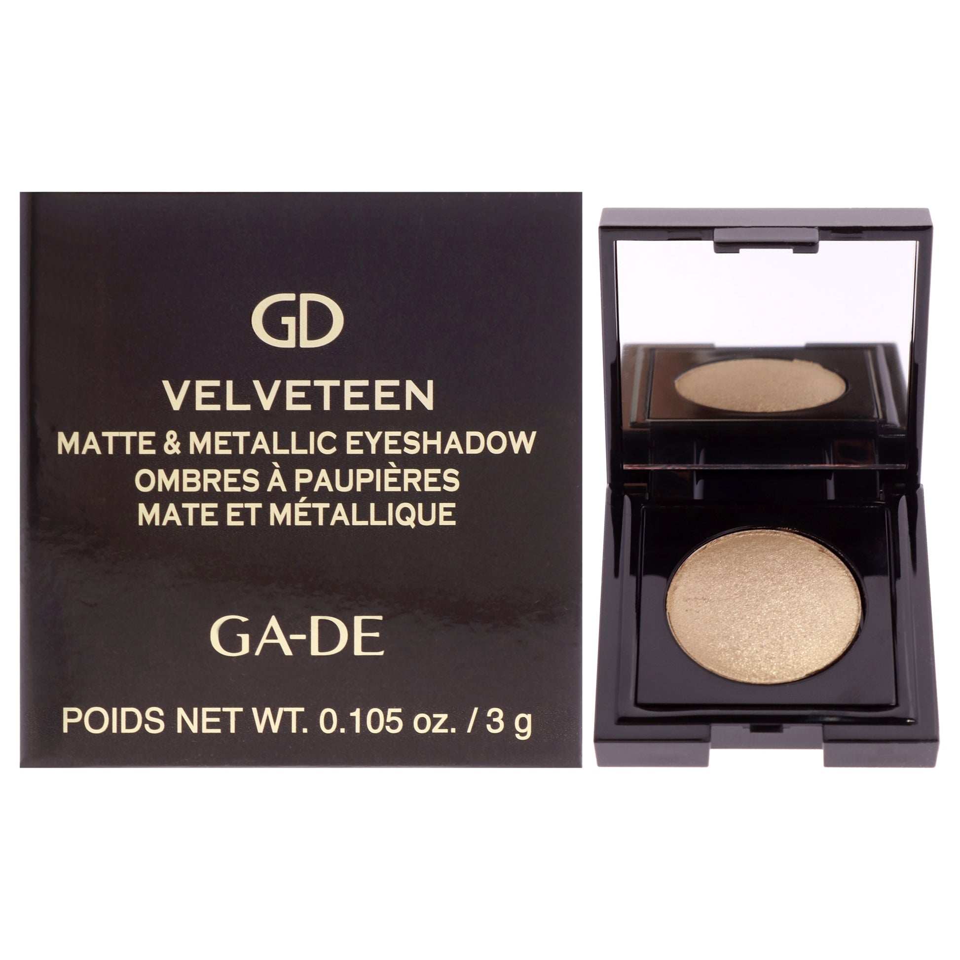 GA-DE Velveteen Matte and Metallic Eyeshadow