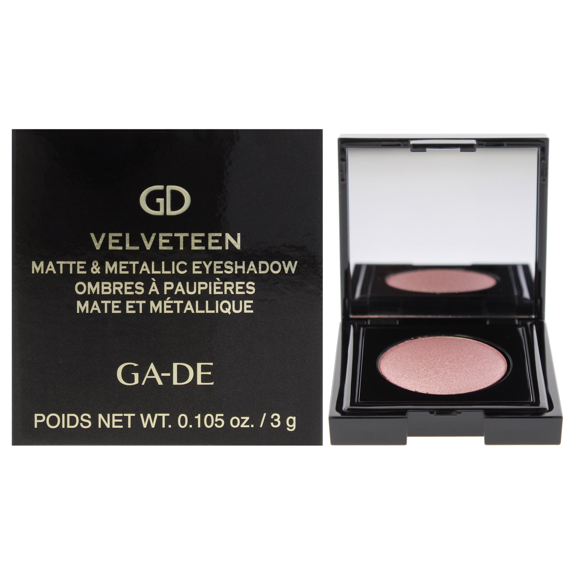 GA-DE Velveteen Matte and Metallic Eyeshadow