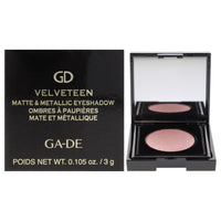 GA-DE Velveteen Matte and Metallic Eyeshadow