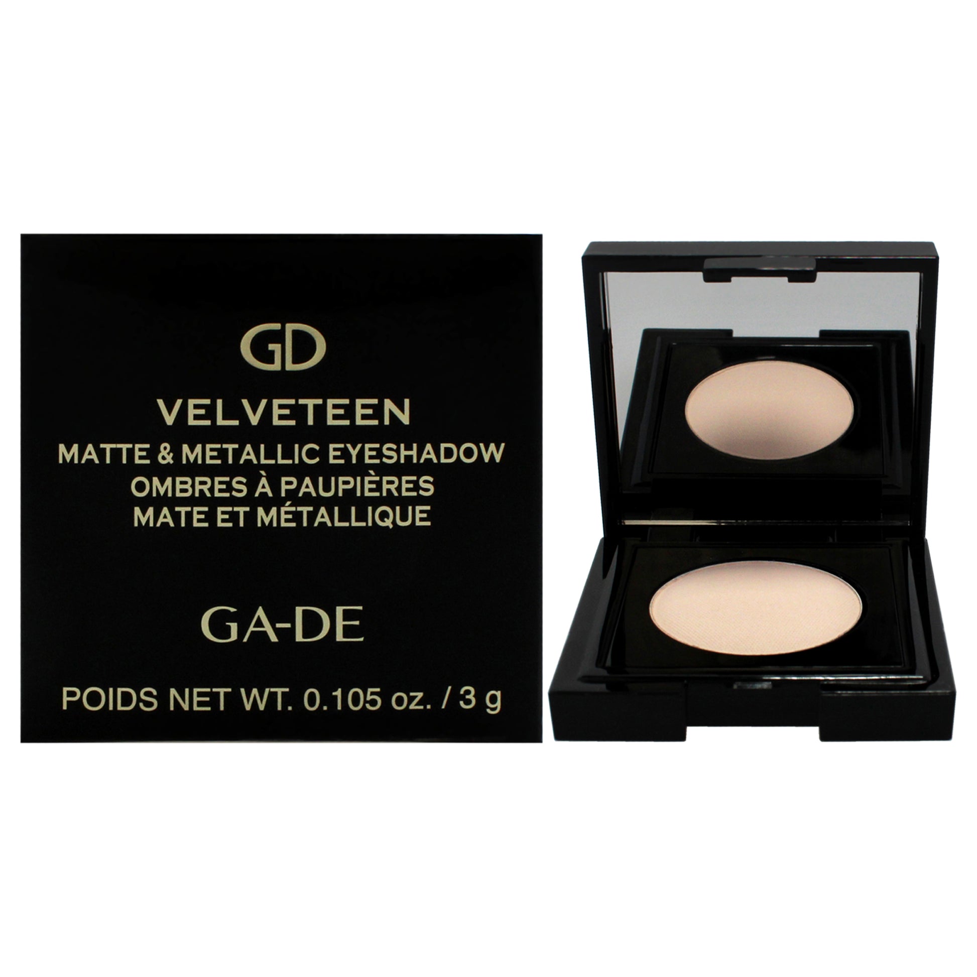 GA-DE Velveteen Matte and Metallic Eyeshadow
