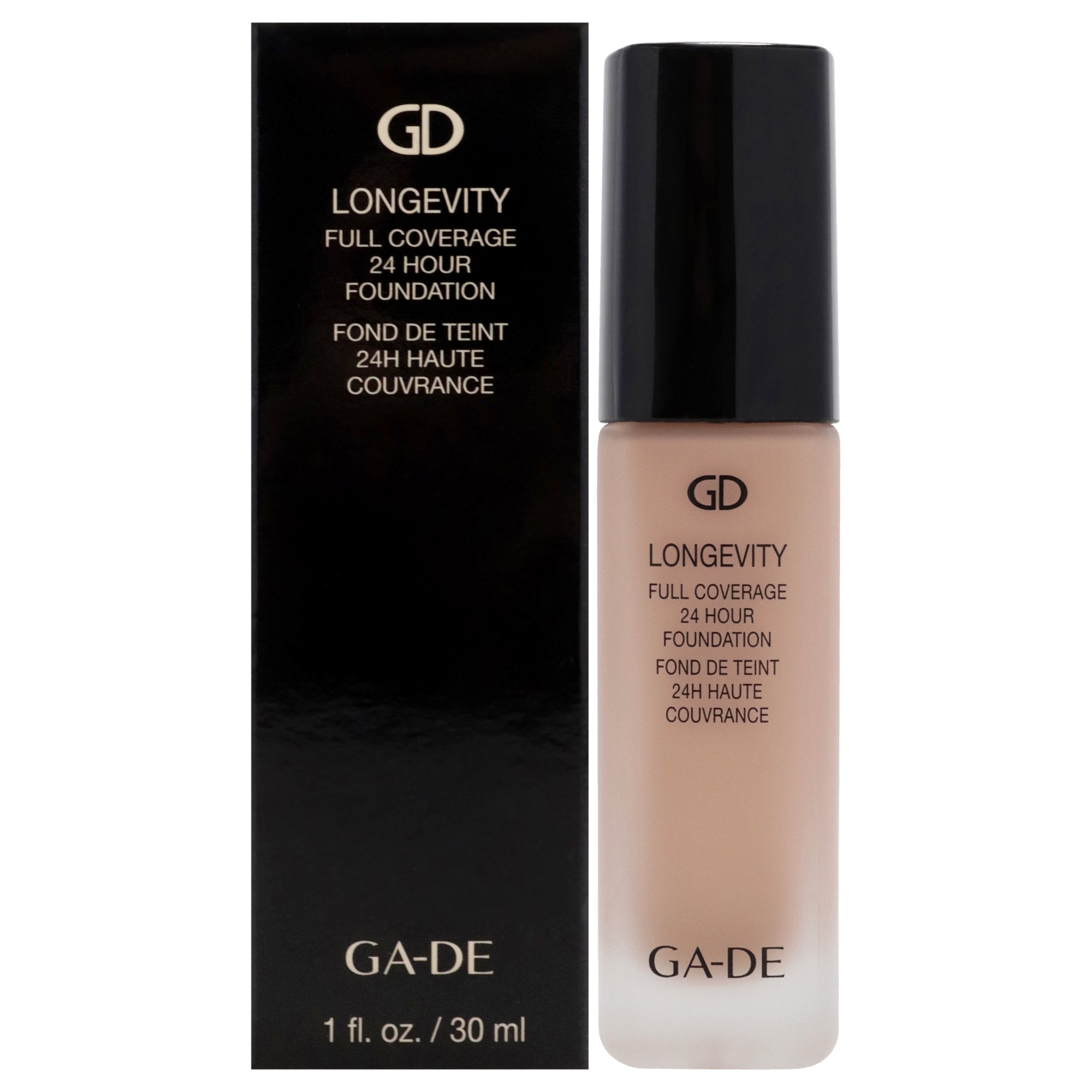 Longevity Full Coverage 24 Hour Foundation - 551 by GA-DE for Women - 1.01 oz Foundation