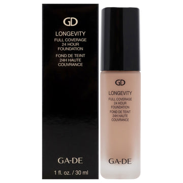 Longevity Full Coverage 24 Hour Foundation - 551 by GA-DE for Women - 1.01 oz Foundation